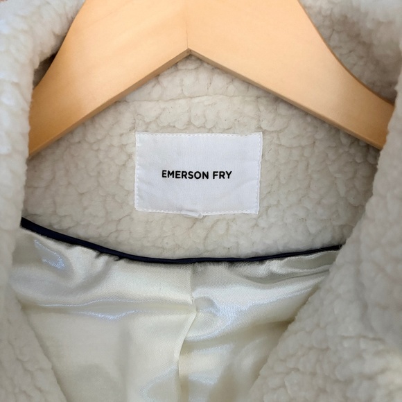Emerson Fry Sherpa Teddy Bear Coat - Size S - Picture 3 of 8